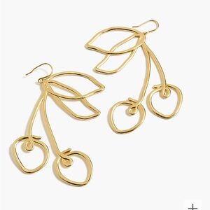 J. Crew cherry earrings